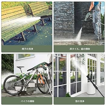 Amazon | KREBS(クレブス) 充電式ハンディーウォッシャー 18V